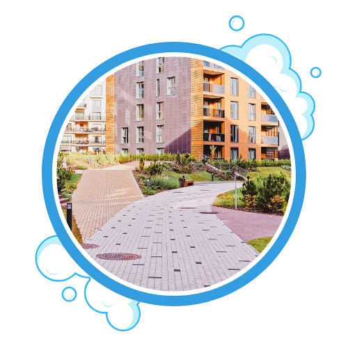 Walkways, Driveway, and Common Areas