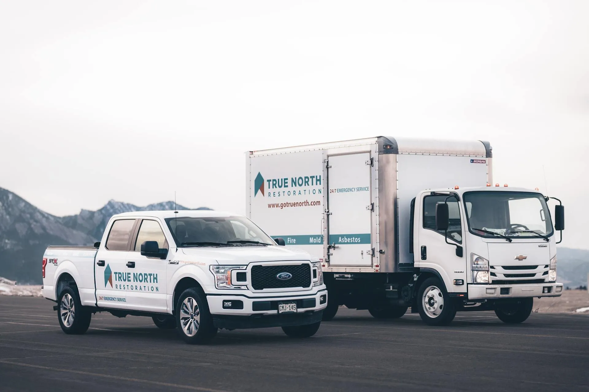 True North Restoration emergency service vehicles