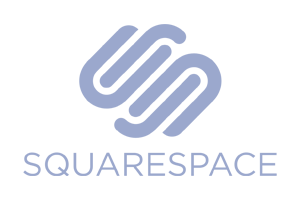 Squarespace logo in purple color