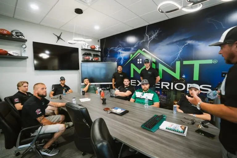 MINT exteriors team learning