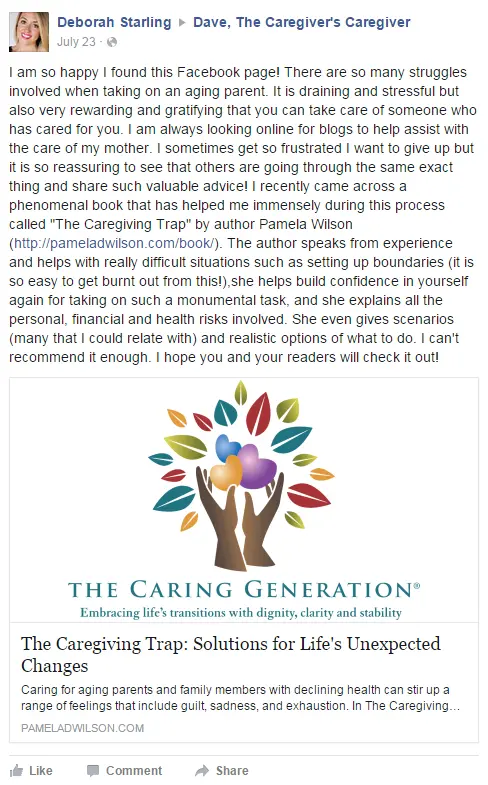 The caregiving trap book reviews The caregiving trap book reviews