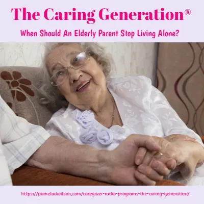 when should an elderly parent stop living alone