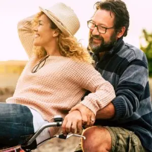 Couple enjoying retirement