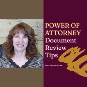 power of attorney document review tips