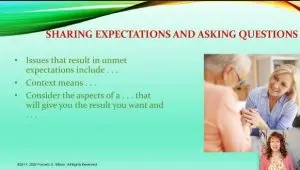 managing care expectations