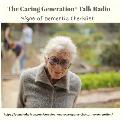 Signs of Dementia Checklist Signs of Dementia Checklist