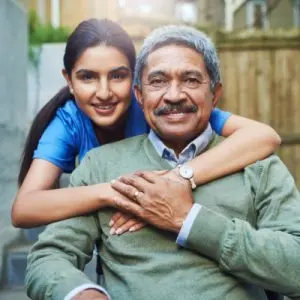 caring for a parent with dementia