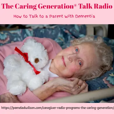 How to talk to a parent with dementia