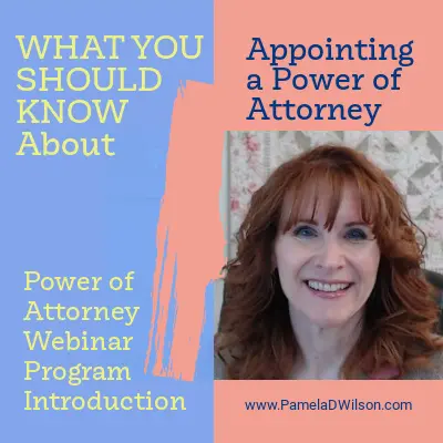 Power of Attorney Webinar Program