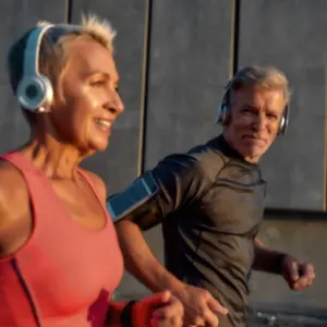 older adults running