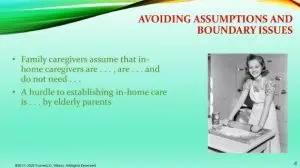 how to manage in home caregivers