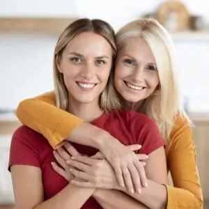 mother daughter caregiver