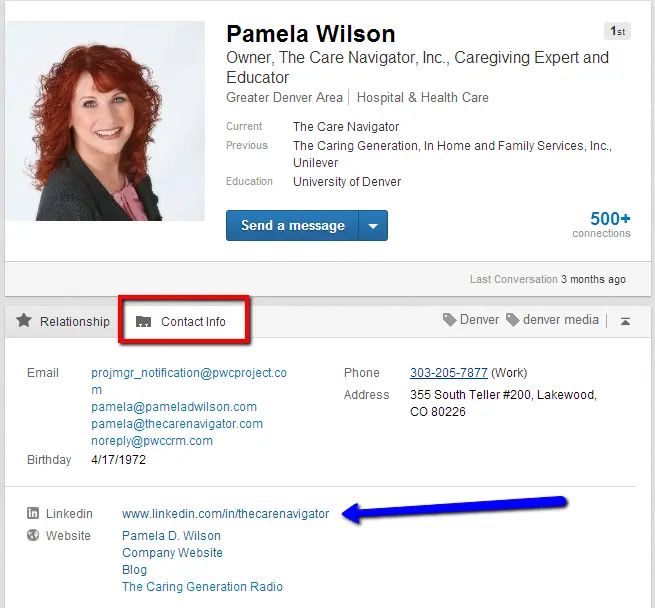 Pamela D Wilson LinkedIn Profile Pamela D Wilson LinkedIn Profile