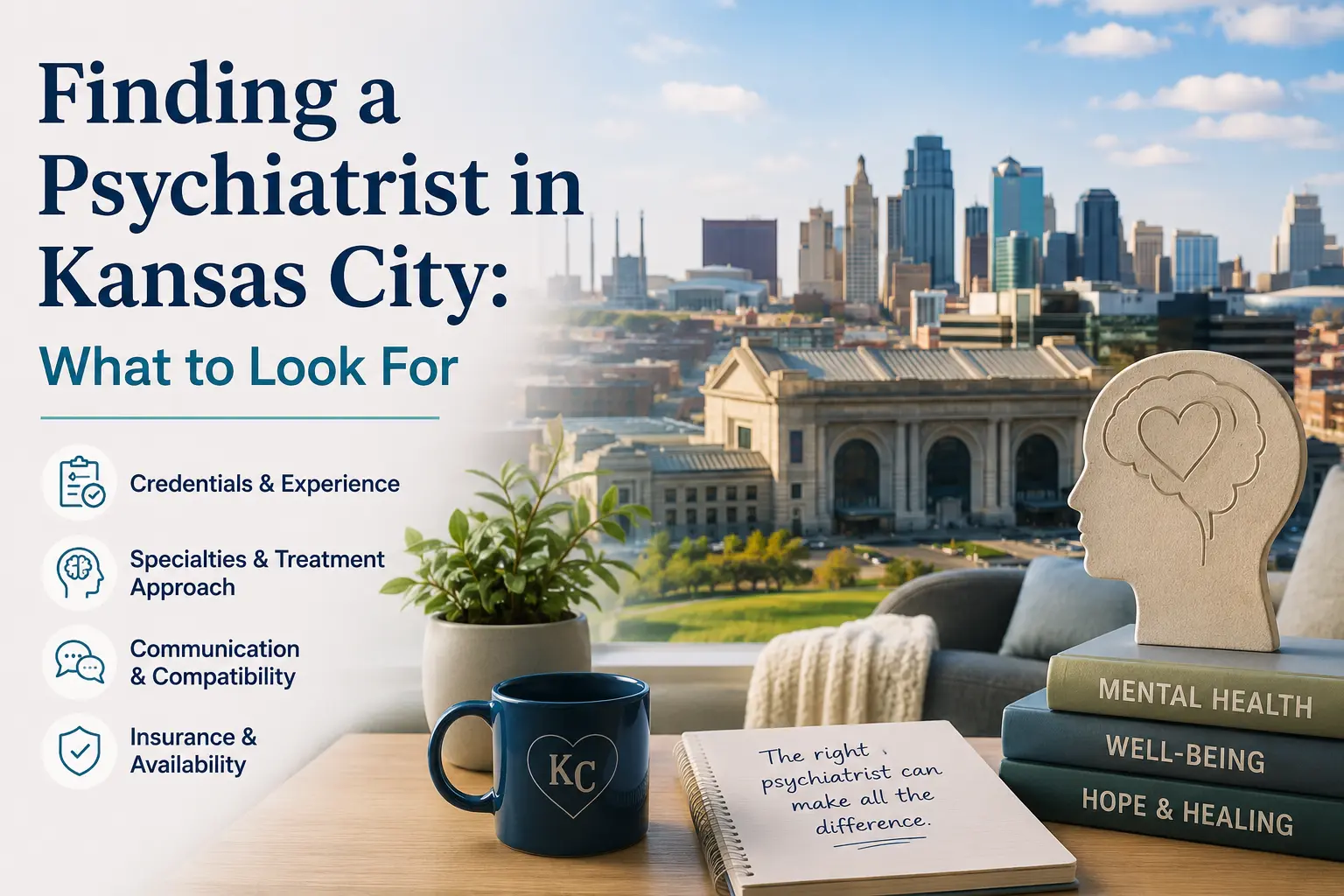 Finding a Psychiatrist in Kansas City: What to Look For Finding a Psychiatrist in Kansas City: What to Look For