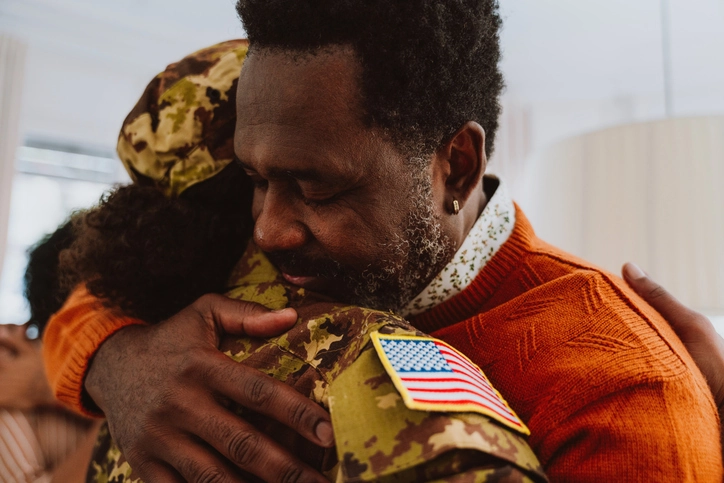 military-veteran-1 A military veteran returns home to her family