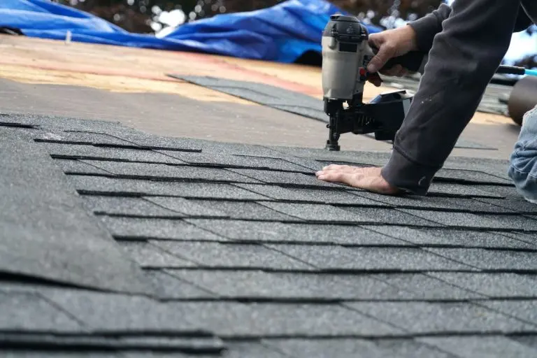 roof being repaired, Wayzata, MN
