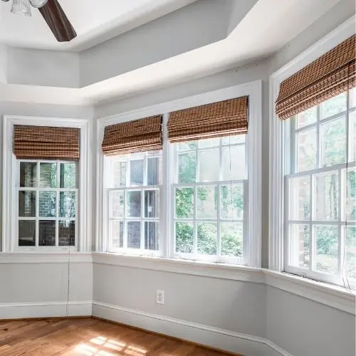 double hung window
