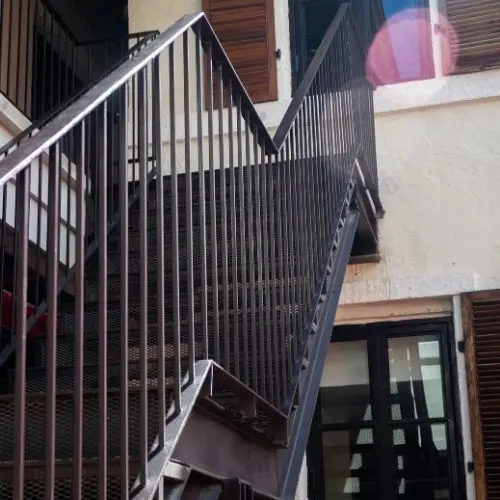 apartment stairwells