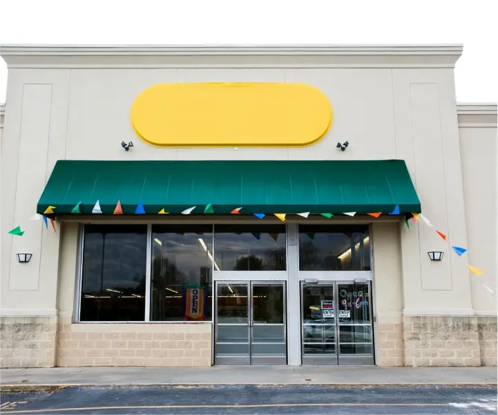 Traditional Brick-and-Mortar Storefronts​