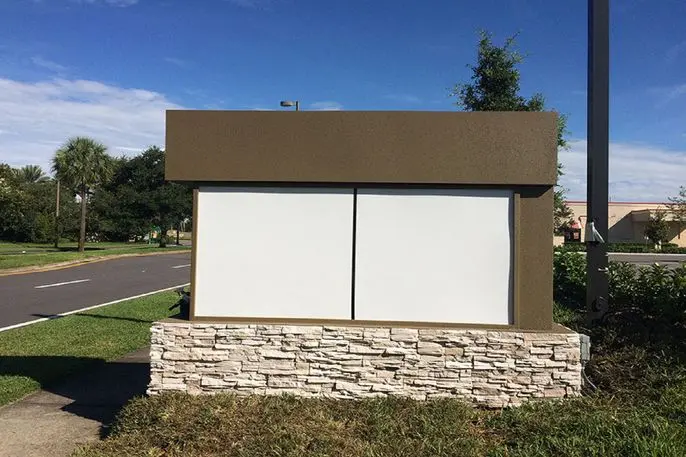 entry sign