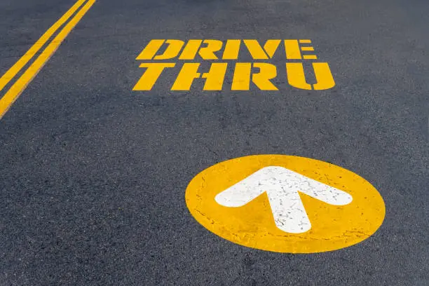 drive thru lane