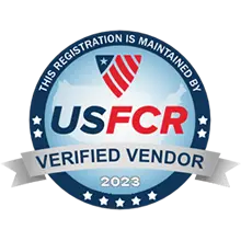 USFCR Verified Vendor Seal 2023
