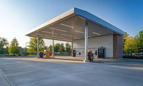 Gas Station Cleaning