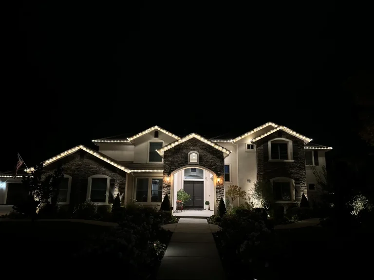 Christmas Light Installation work in Fresno CA