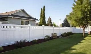 Vinyl fences