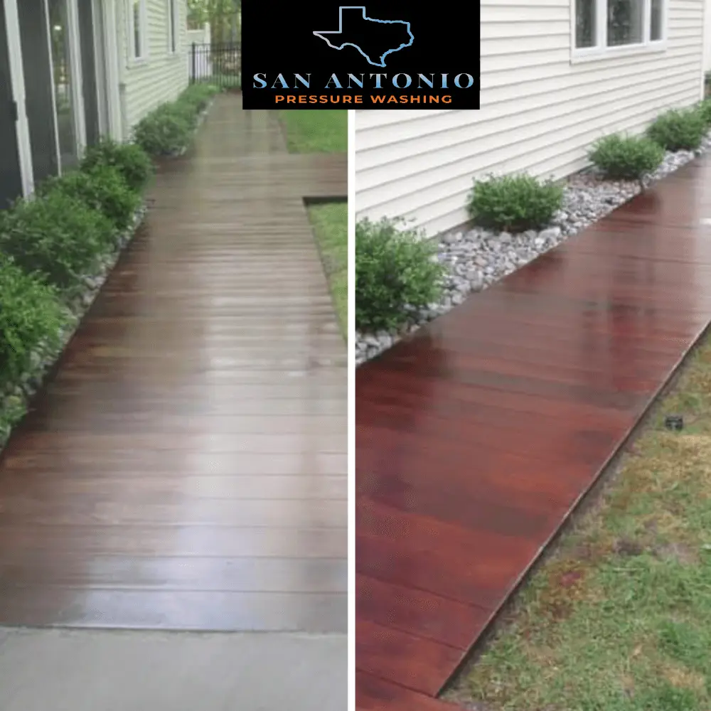 Deck and Patio Cleaning San Antonio