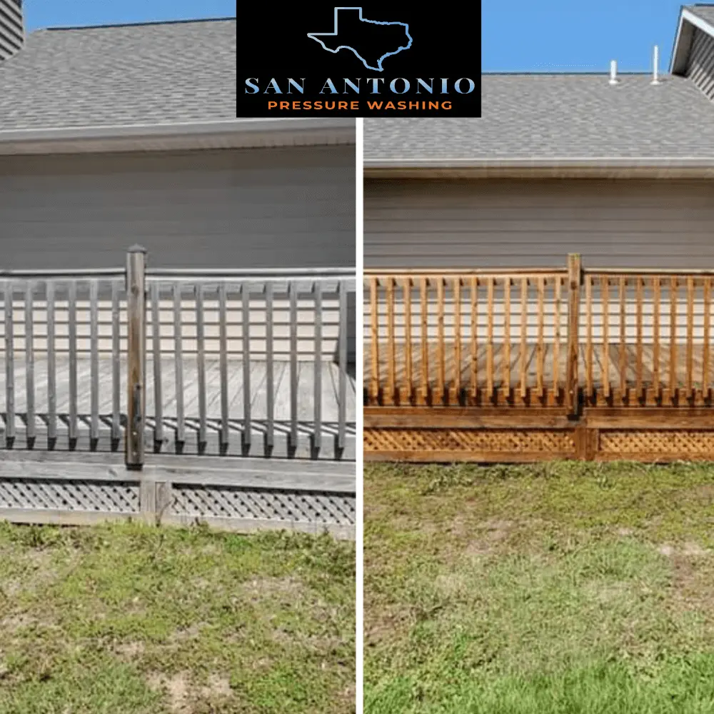 Deck and Patio Cleaning San Antonio