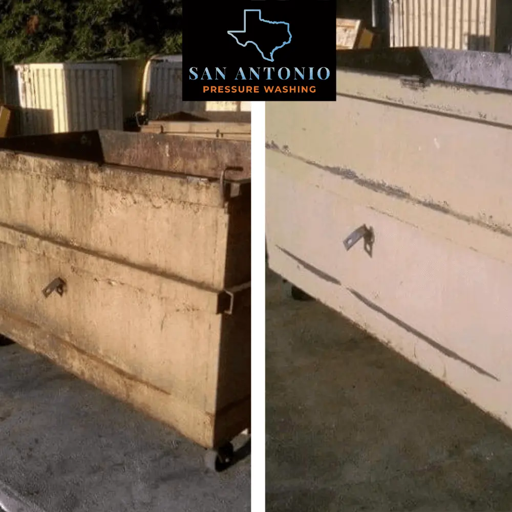 Dumpster Pad Cleaning San Antonio