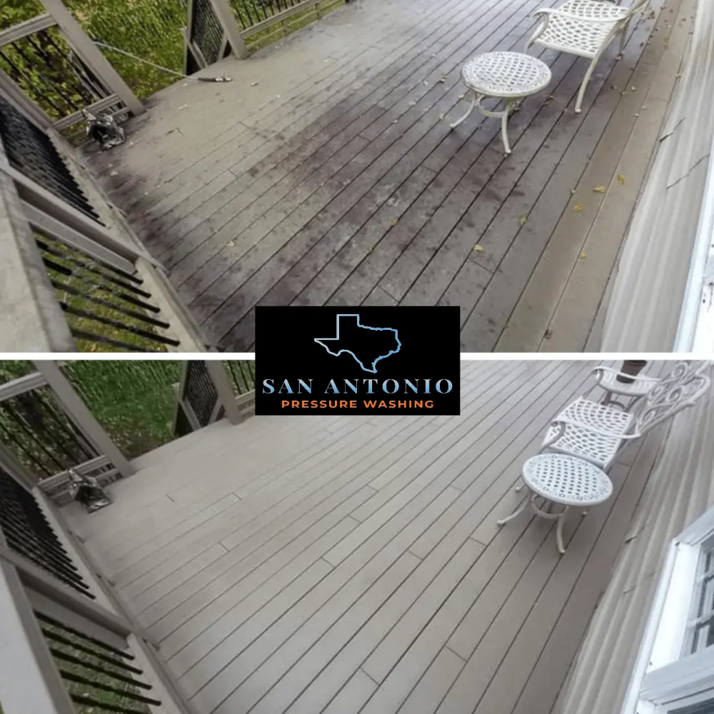 Deck and Patio Cleaning San Antonio