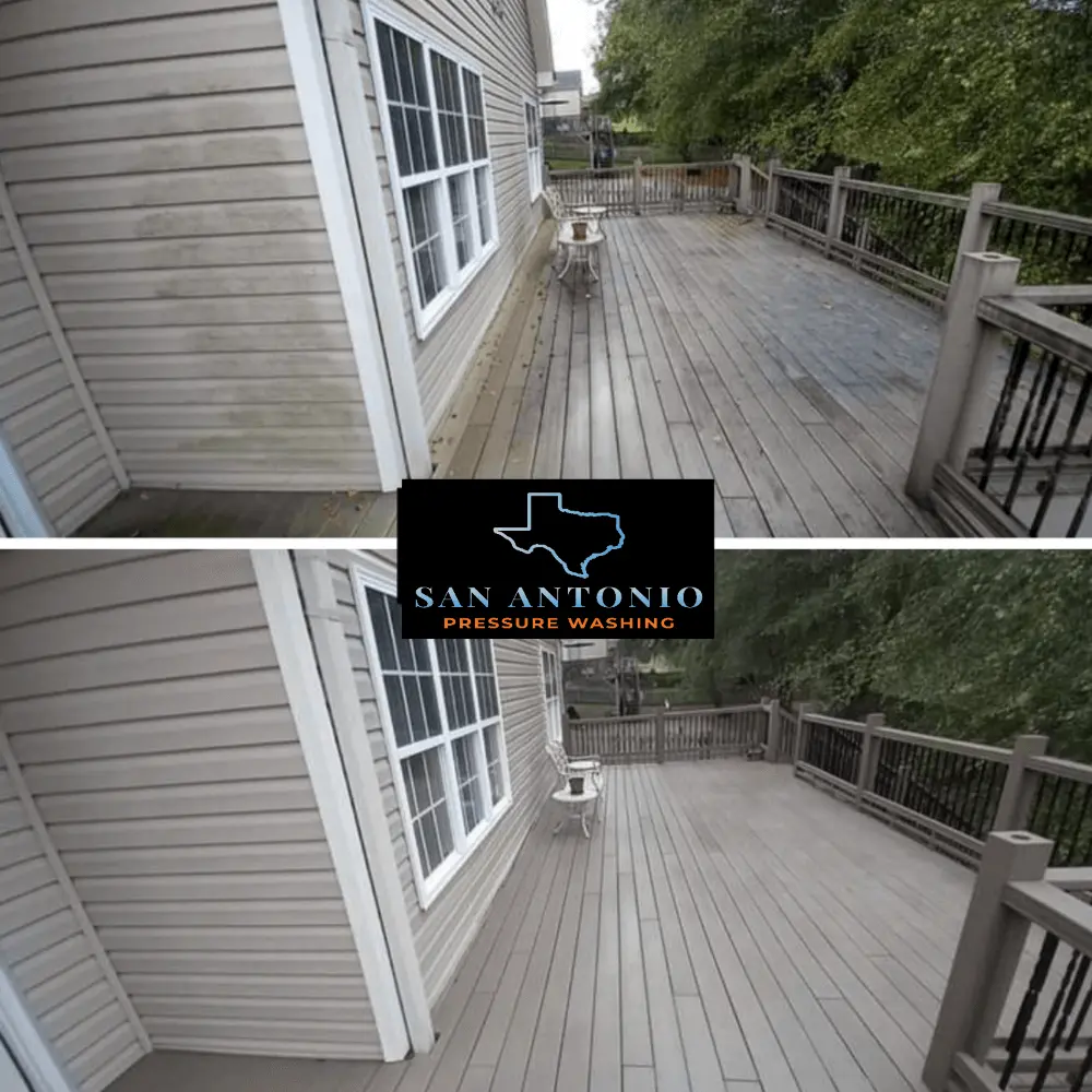 Deck and Patio Cleaning San Antonio