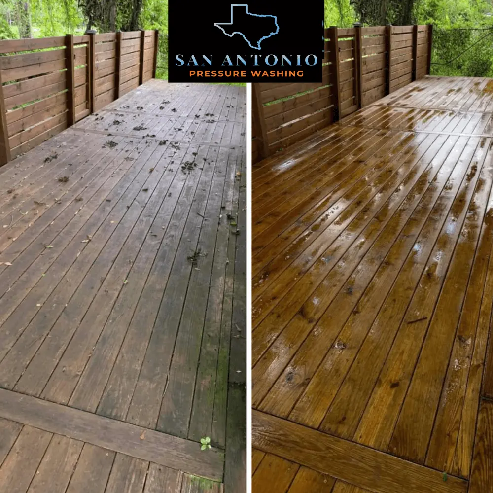 Deck and Patio Cleaning San Antonio