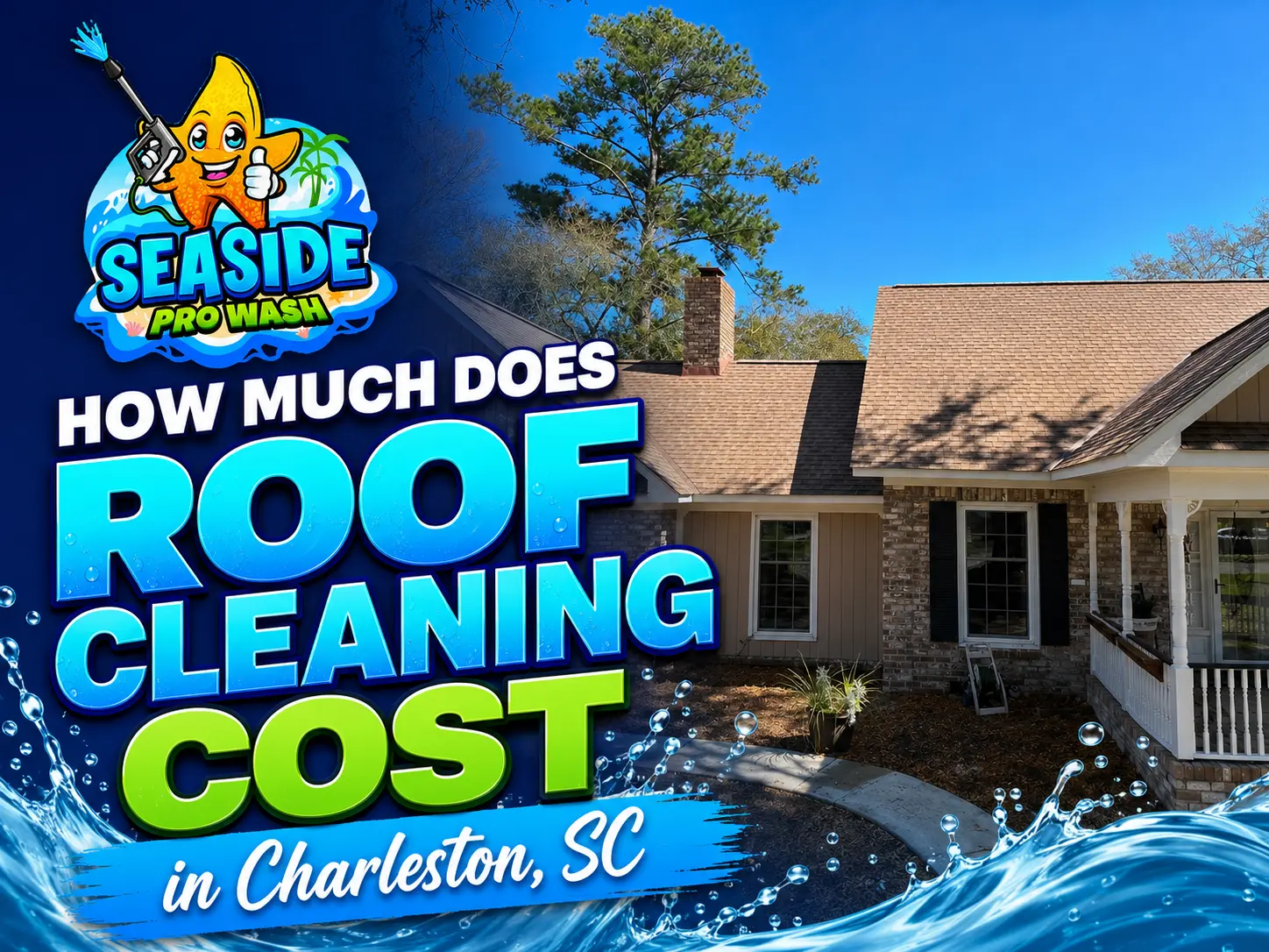 Roof Cleaning Cost in Charleston SC