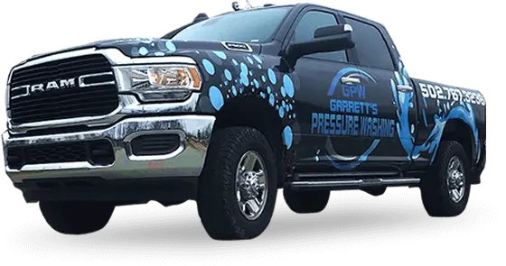 Garrett's Pressure Washing Truck