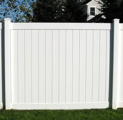 vinyl fence