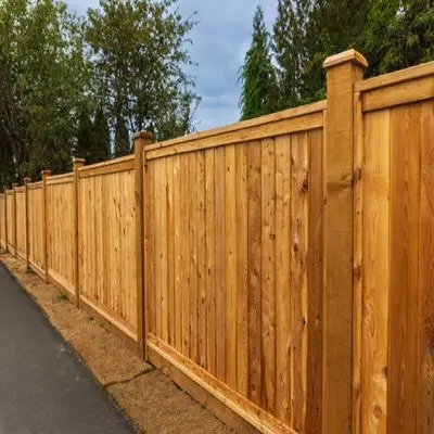 wooden fences