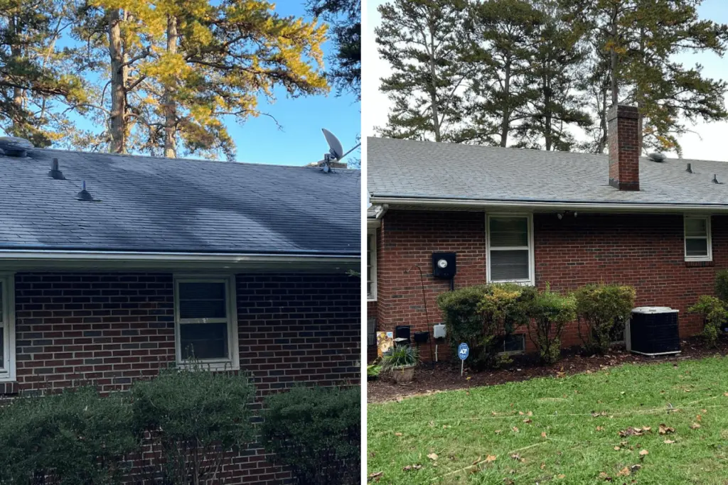 Roof Cleaning Winston Salem NC