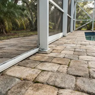 Screen Enclosure Paver