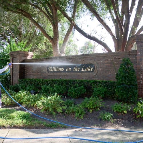 Exterior Cleaning for HOAs project in Longwood FL