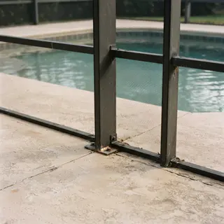 Screen Enclosure Concrete