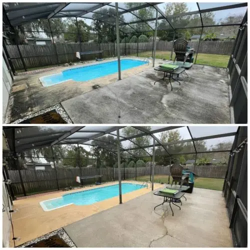 Pool Screen Cleaning project in Longwood FL