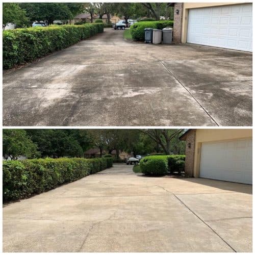 Driveway Cleaning project in Longwood FL