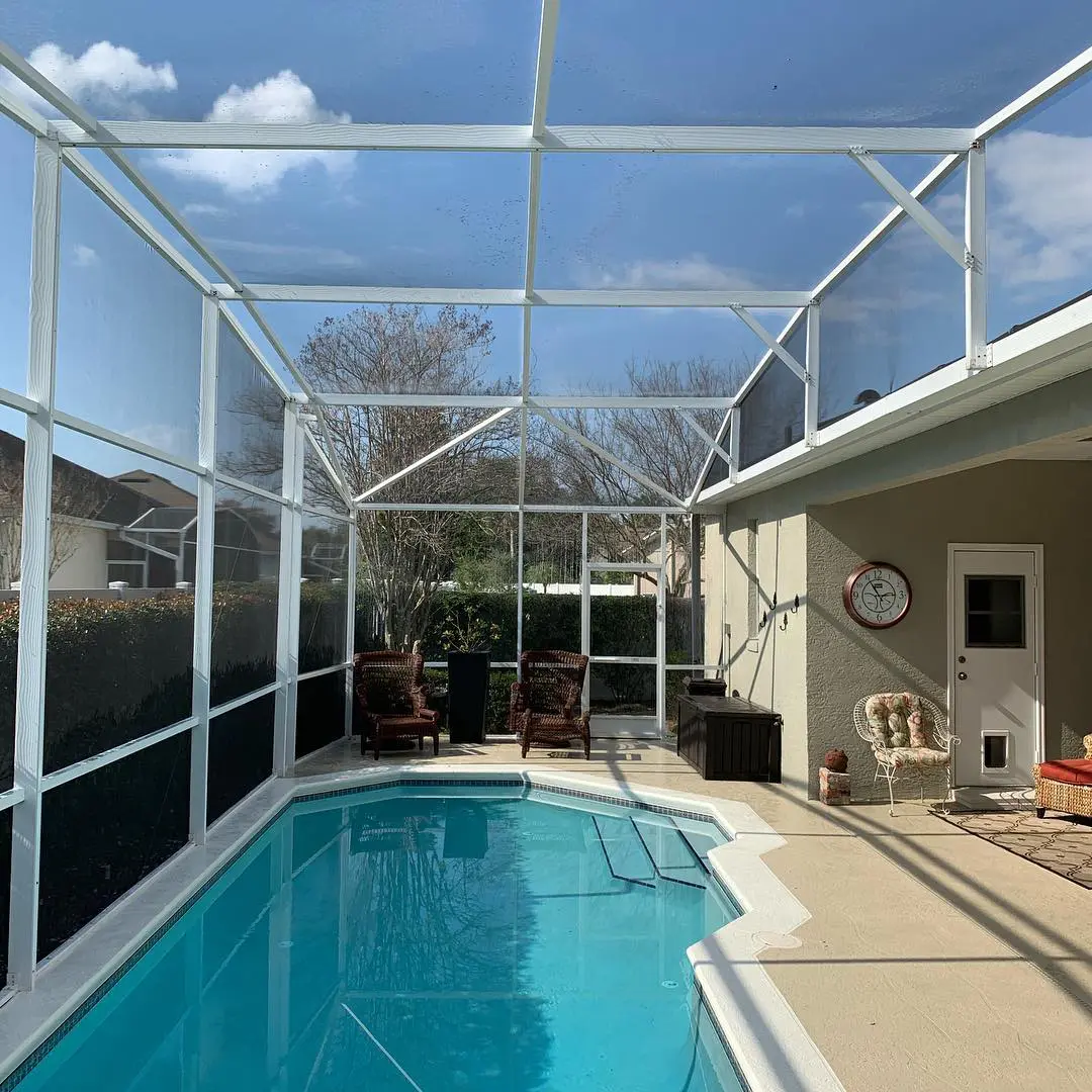 Pool Screen Cleaning results in Longwood FL