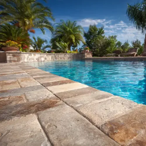 Paver Pool Deck