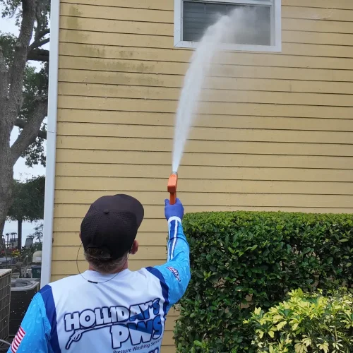 House Washing project in Longwood FL