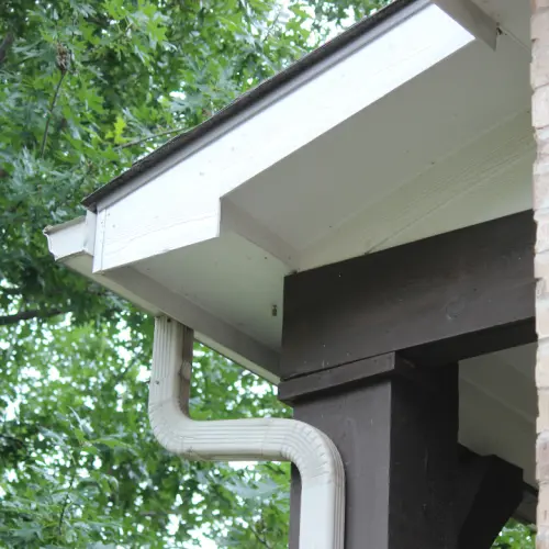 Vinyl gutters