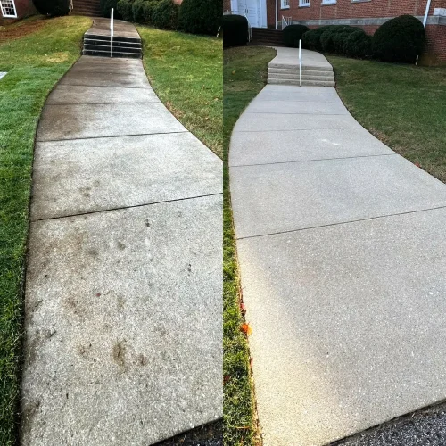 Dirty Sidewalk Transformation